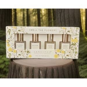 Sand And Fog Smell The Flowers Perfum Oil Set Collection Eau De Parfum Oil